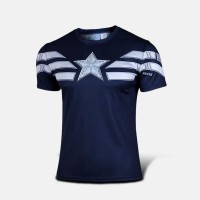 T Shirt Compression homme Captain Americ... T Shirt Compression homme Captain Americ...