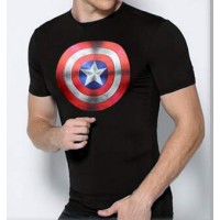 T Shirt Compression homme Captain Americ... T Shirt Compression homme Captain Americ...