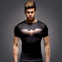 T Shirt Compression homme batman fashion... T Shirt Compression homme batman fashion...