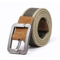 Ceinture Homme Casual Toile et cuir Sport multiples coloris
