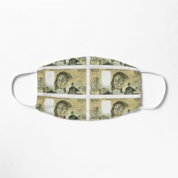 Masque Tissu Lavable Respirant Tendance Fashion Billet 500 Francs Pascal