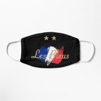 Masque Tissu Lavable Respirant Tendance Fashion Les Bleus