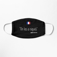 Masque Tissu Lavable Respirant Didier Deschamps On Les a Niqués 2018 Coupe du Monde