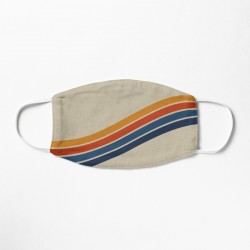 Masque Tissu Lavable Respirant Tendance Fashion Retro 70s