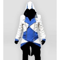 Costume assassins creed homme blanc bleu...