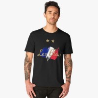 T-shirt Noir Imprimé | Les Bleus Maillot | Équipe de France 2018