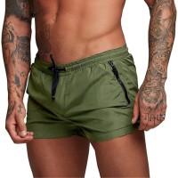 Maillot de bain Short Plage sexy fashion Vert Khaki