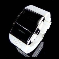 Montre homme Fashion Men watch digital luxury Led Sport Class Blanche