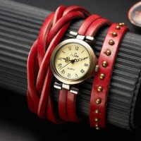 Montre Watch Wrap Bracelet Cuir Tressée...