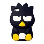 Coque en silicone black bird pour iPhone 4/4S